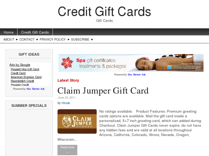 www.creditgiftcards.net