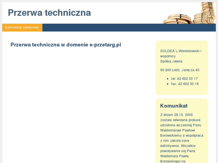 www.e-przetarg.pl