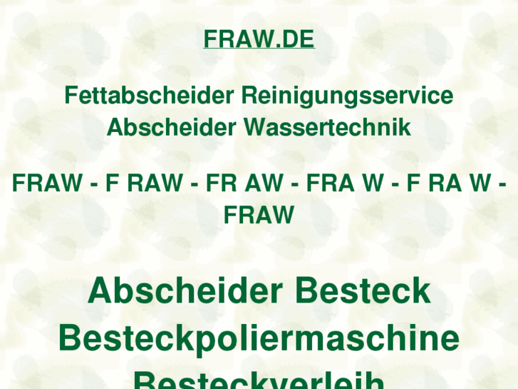 www.fraw.de