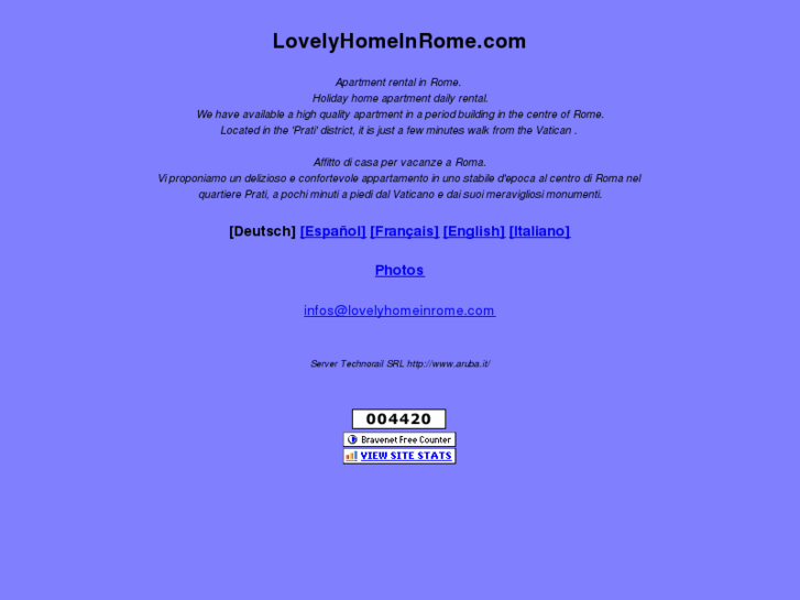 www.lovelyhomeinrome.com