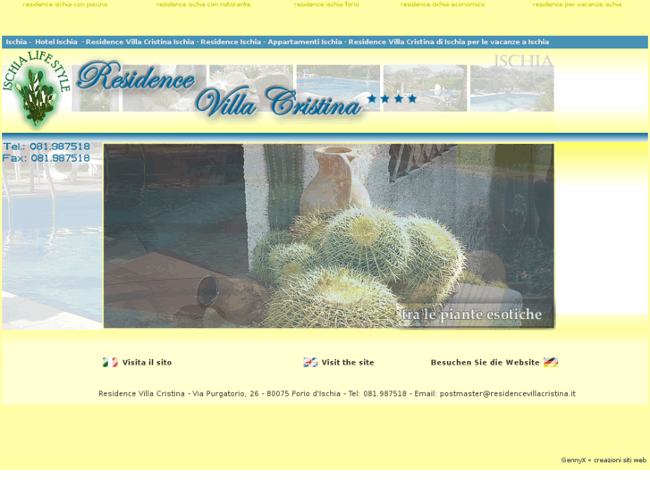 www.residenceischiavillacristina.info