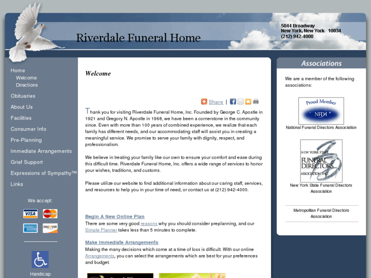 www.riverdalefuneralhome.com