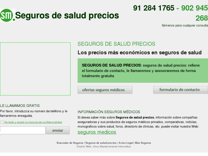 www.segurosdesaludprecios.com