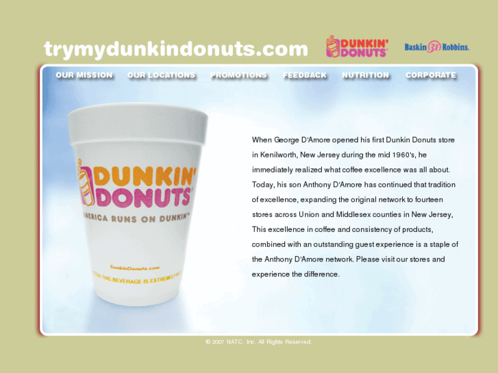www.trymydunkindonuts.com