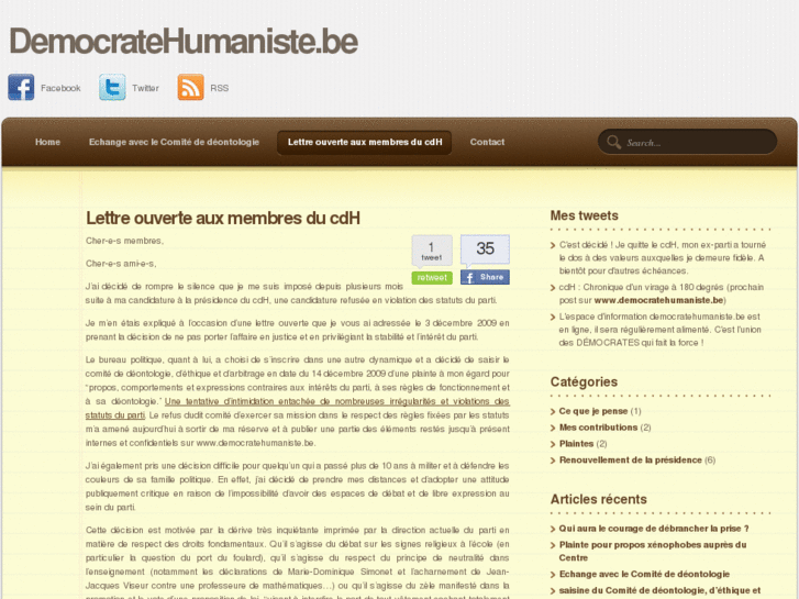 www.democratehumaniste.be