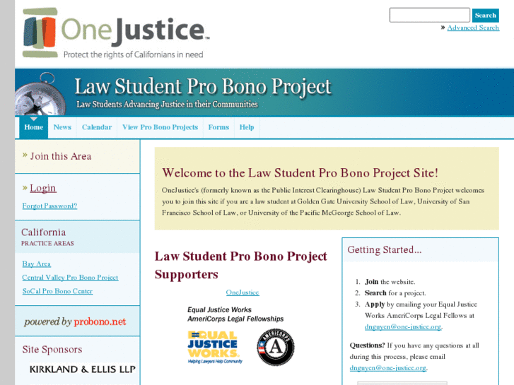 www.lawstudentprobono.com