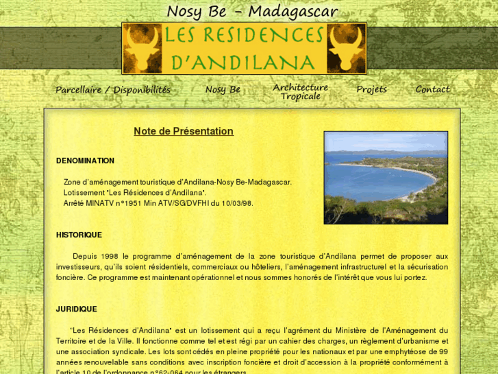 www.lesresidencesdandilana.com