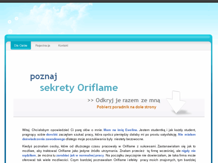 www.sekrety-oriflame.pl