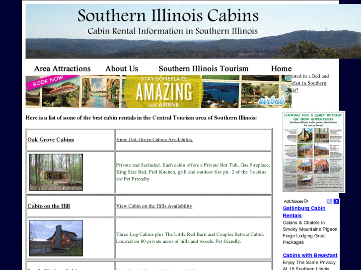 www.southernillinoiscabinrentals.com