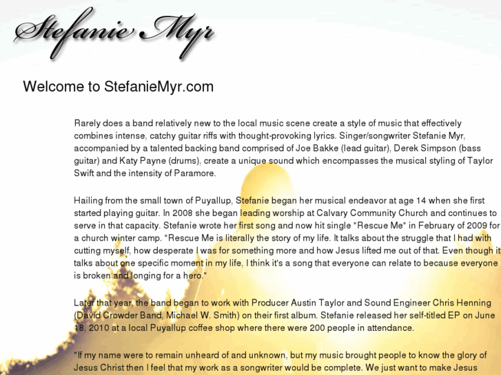 www.stefaniemyr.com