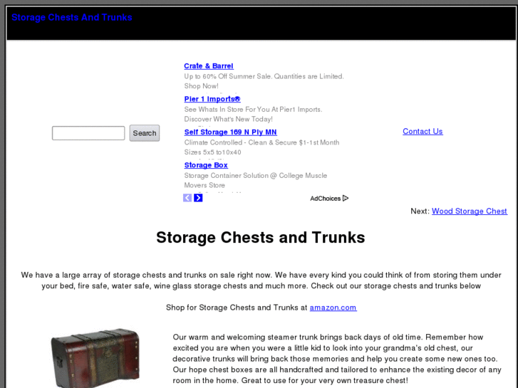 www.storagechestsandtrunks.com