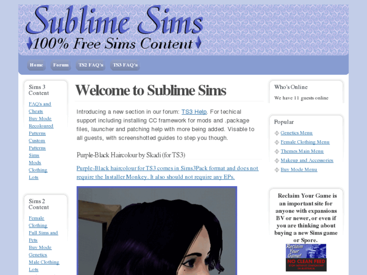 www.sublimesims.net