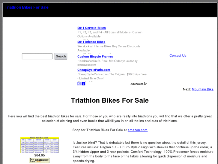 www.triathlonbikesforsale.com