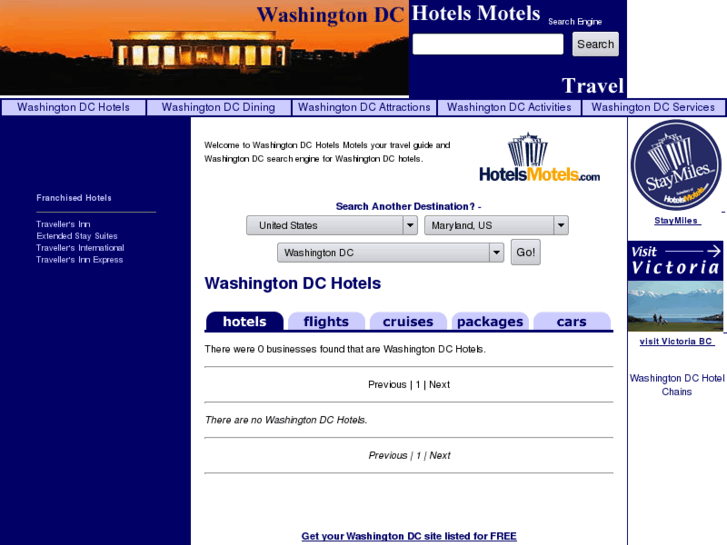 www.washingtondchotelsmotels.com