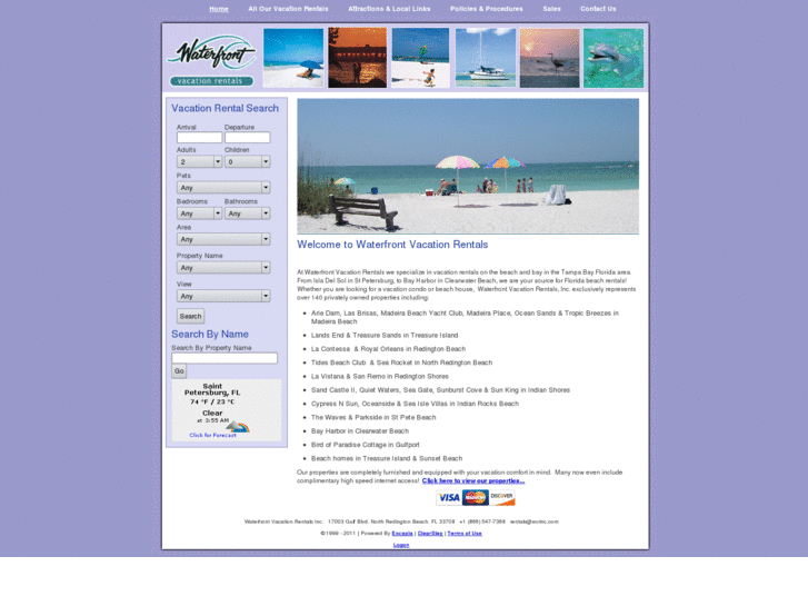 www.waterfront-vacation-rentals.com