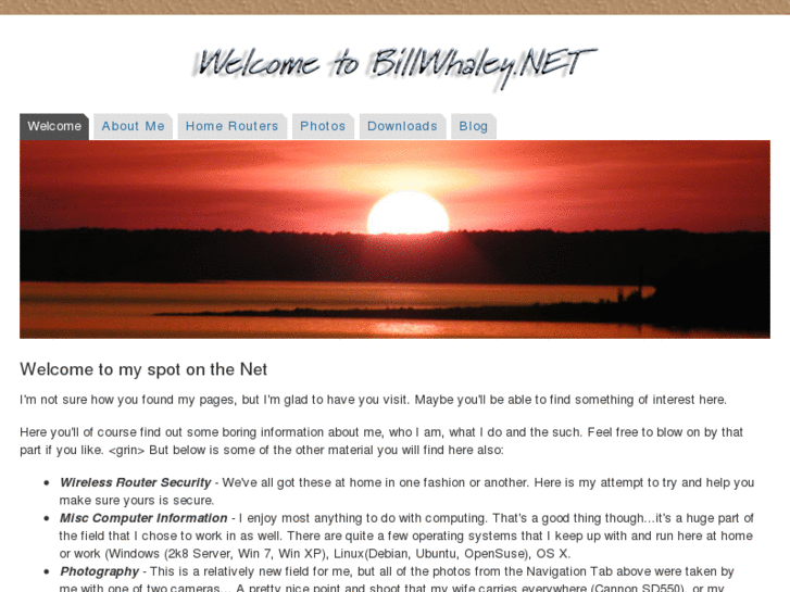 www.billwhaley.net