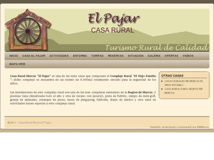 www.casaruralmurciaelpajar.es