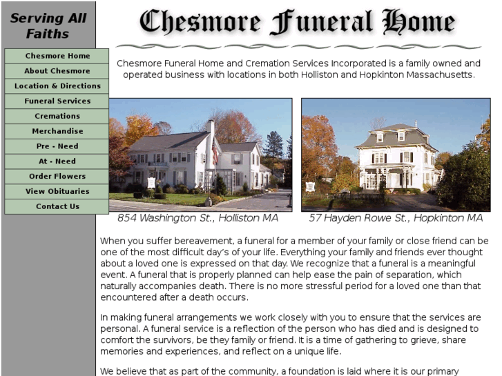 www.chesmorefuneralhome.com