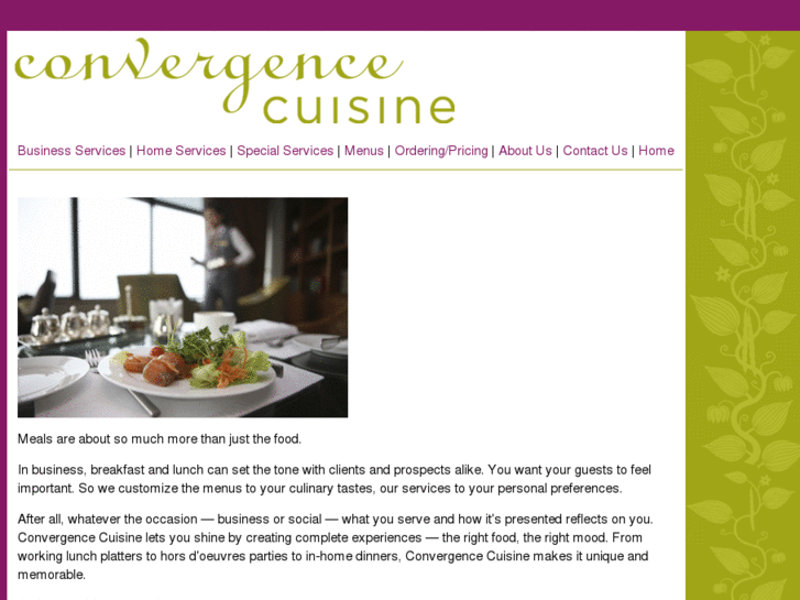 www.convergencecuisine.com