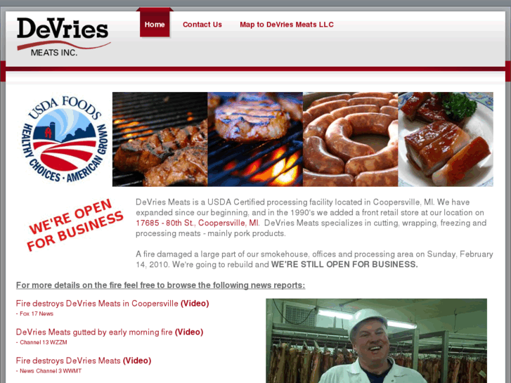 www.devriesmeatsinc.com