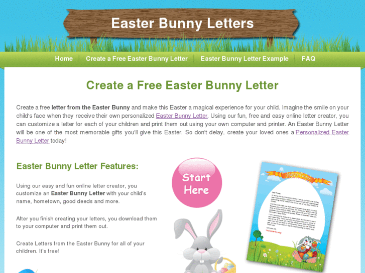 www.easterbunnyletter.com