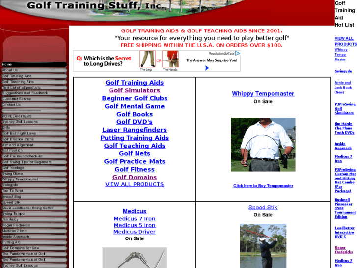 www.golftrainingstuff.com