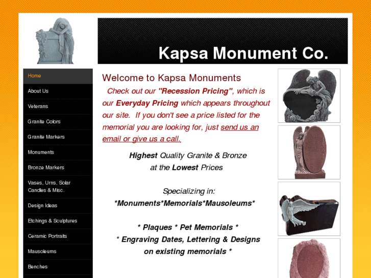 www.kapsamonuments.com