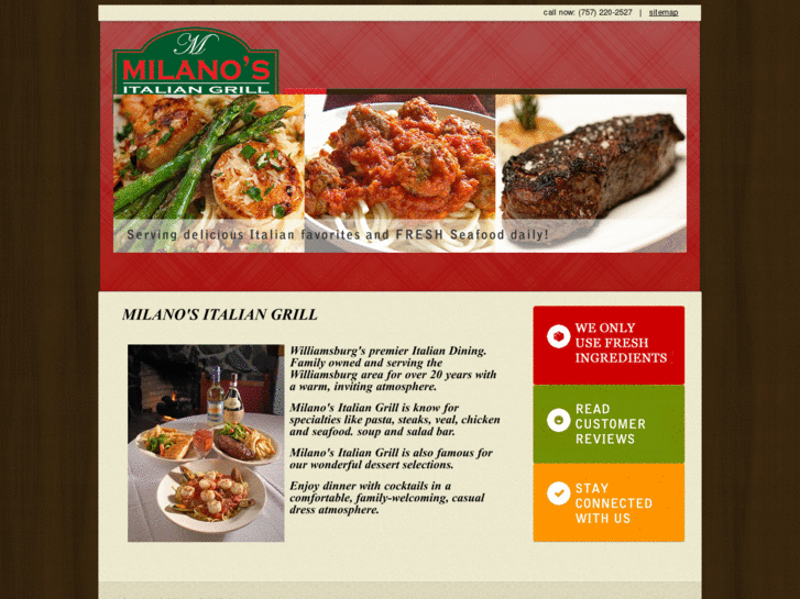 www.milanosgrill.com