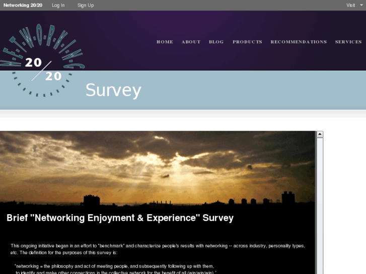 www.networkingsurvey.com