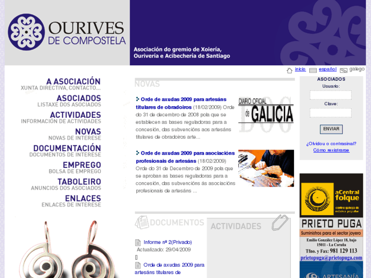 www.ourivesdecompostela.org