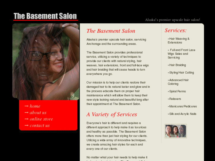 www.thebasementsalon.com