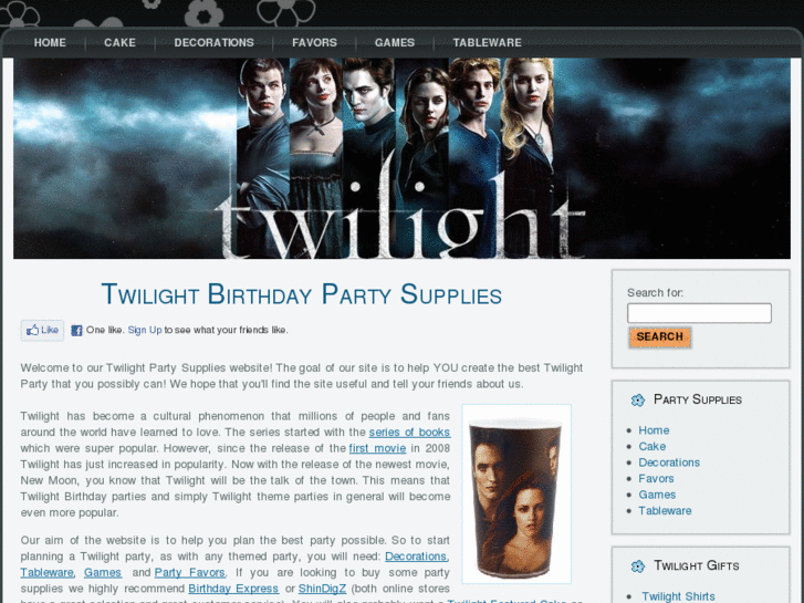 www.twilightpartysupplies.net