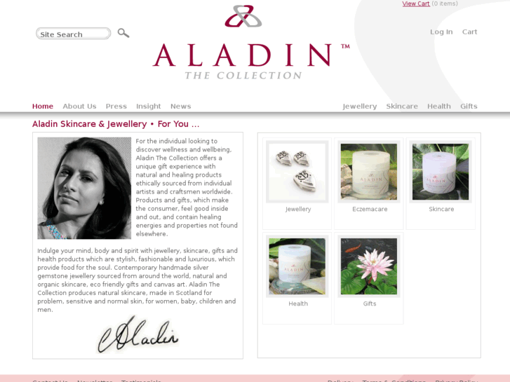 www.aladinscollection.com