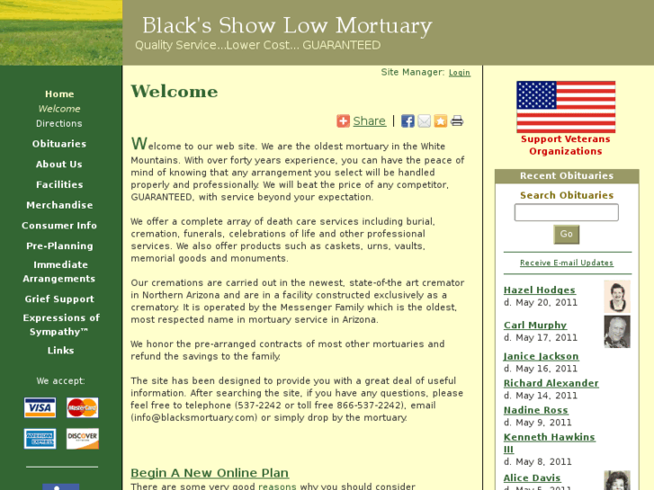 www.blacksmortuary.com