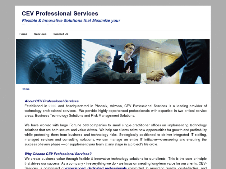 www.cevprofessionalservices.com