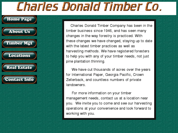 www.charlesdonaldtimber.com