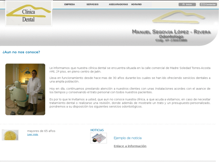 www.clinicadentalmanuelsegovia.es