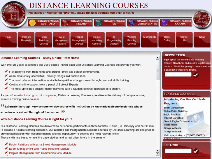 www.distancelearningcourses.com.au