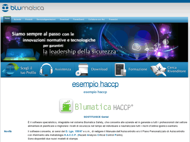 www.esempiohaccp.it
