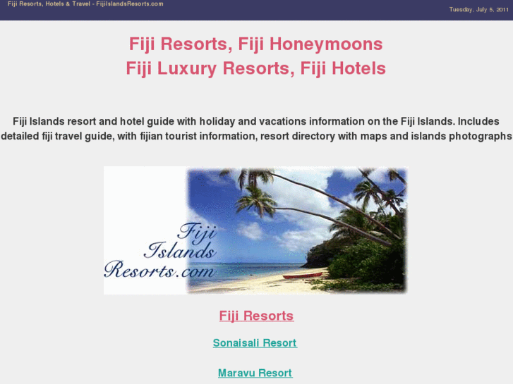 www.fijiislandsresorts.com