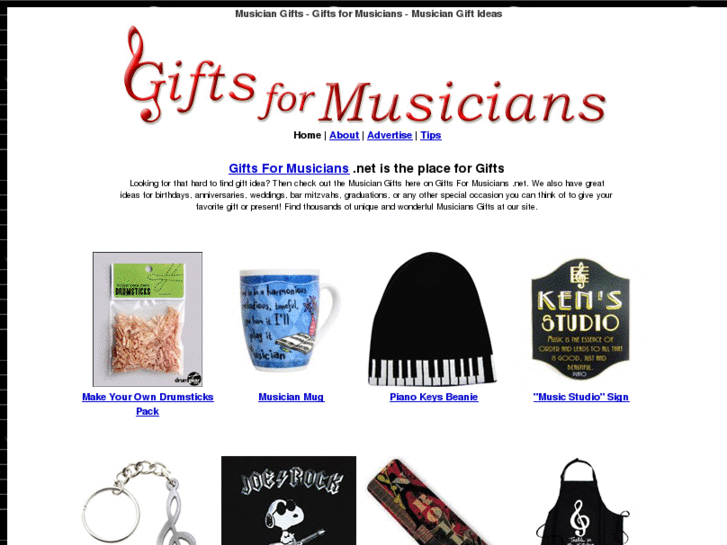 www.giftsformusicians.net