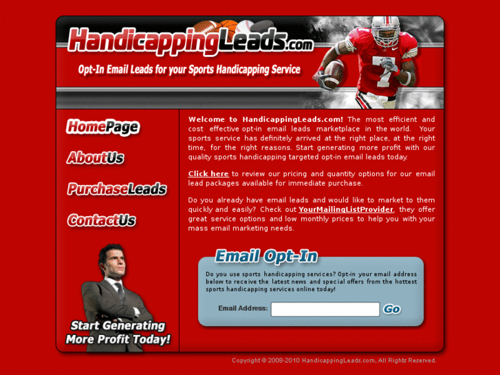 www.handicappingleads.com