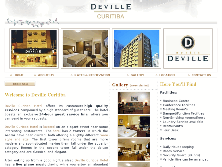 www.hoteldevillecuritiba.com