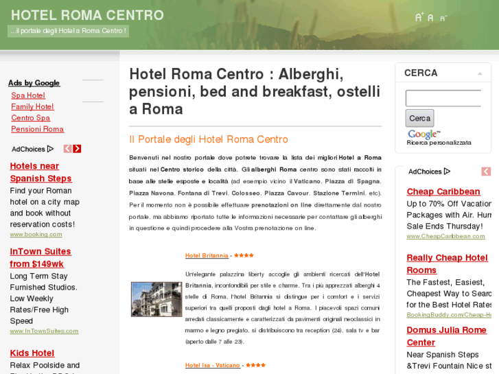 www.hotelromacentro.it