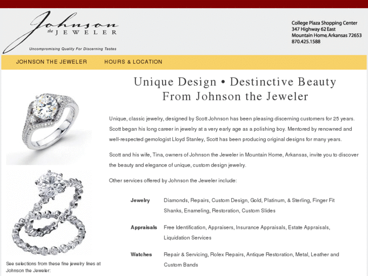 www.johnsonthejeweler.com