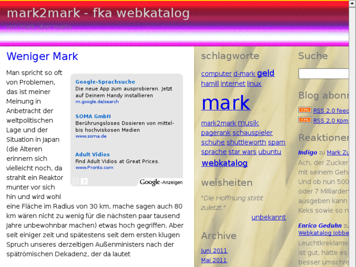 www.mark2mark.de