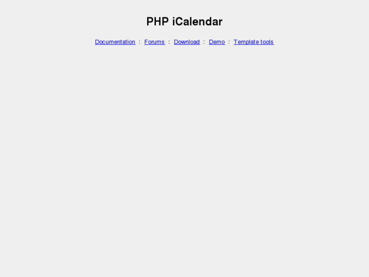 www.phpicalendar.net