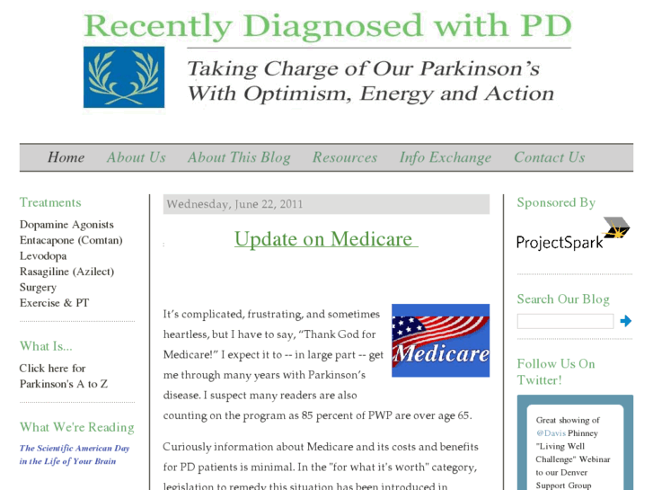 www.recentlydiagnosedwithpd.com