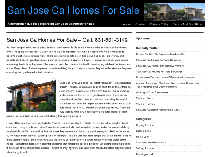 www.sanjosecahomesforsaleinfo.com