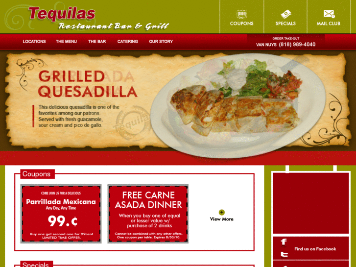 www.tequilasrestaurant.net